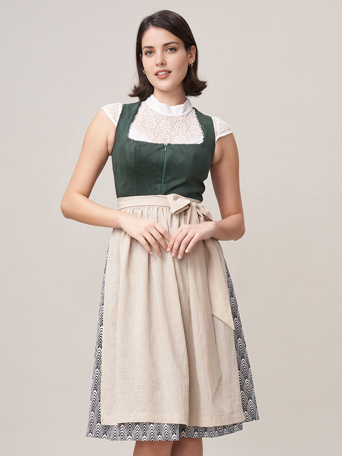 Dirndl in Grün – stilvolle Trachtenmode