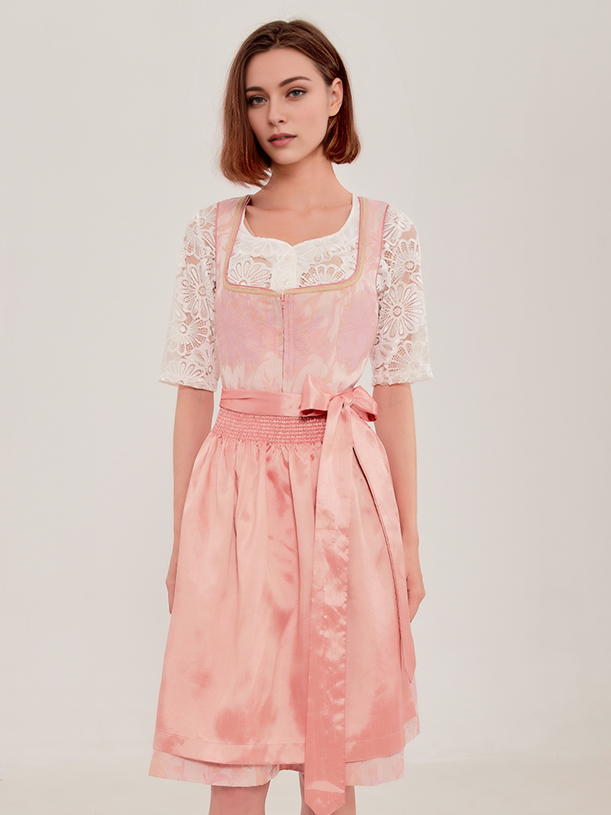 Ja Mei Dirndl in Rosa