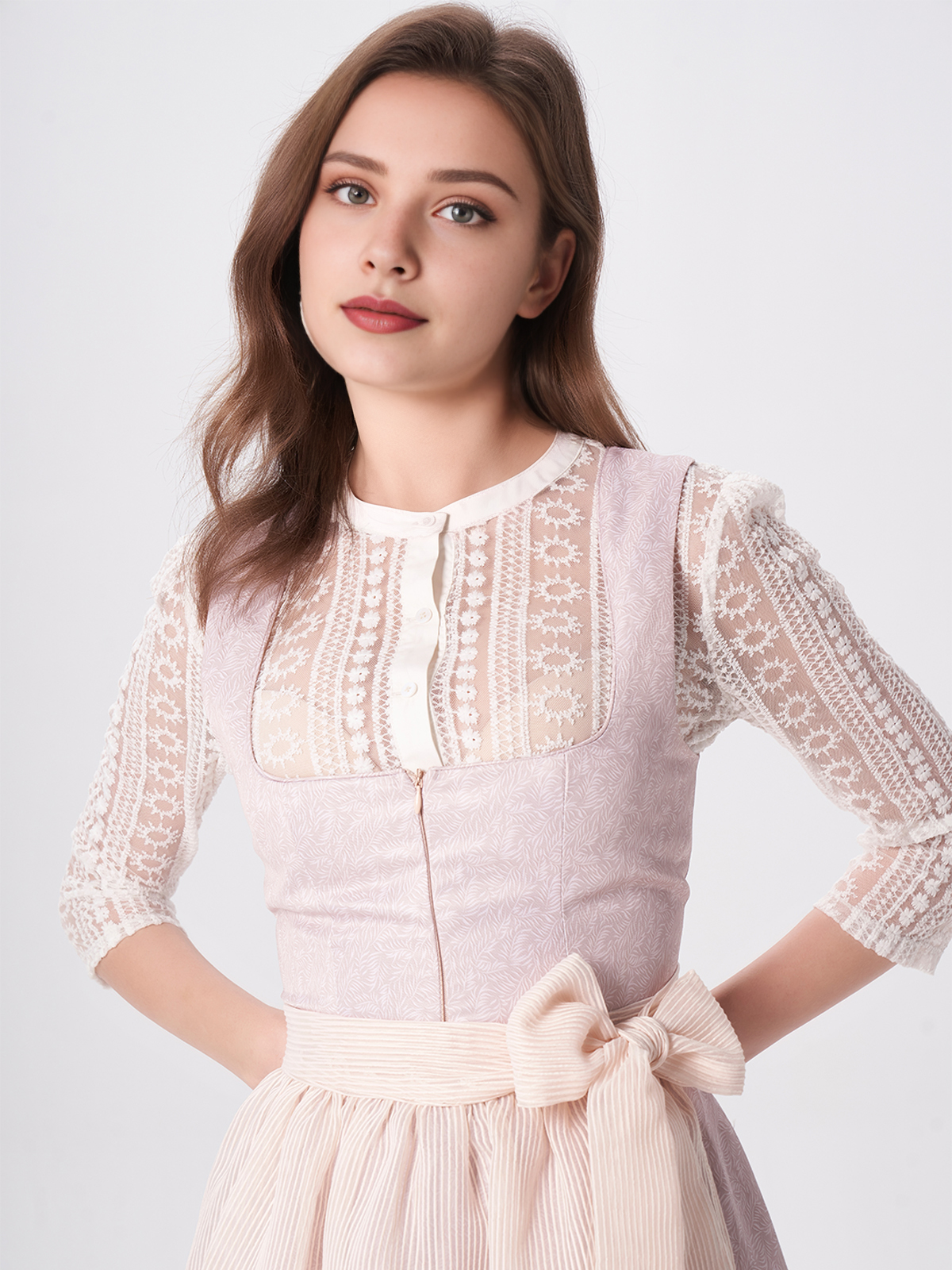Ja Mei Dirndl in Rosa