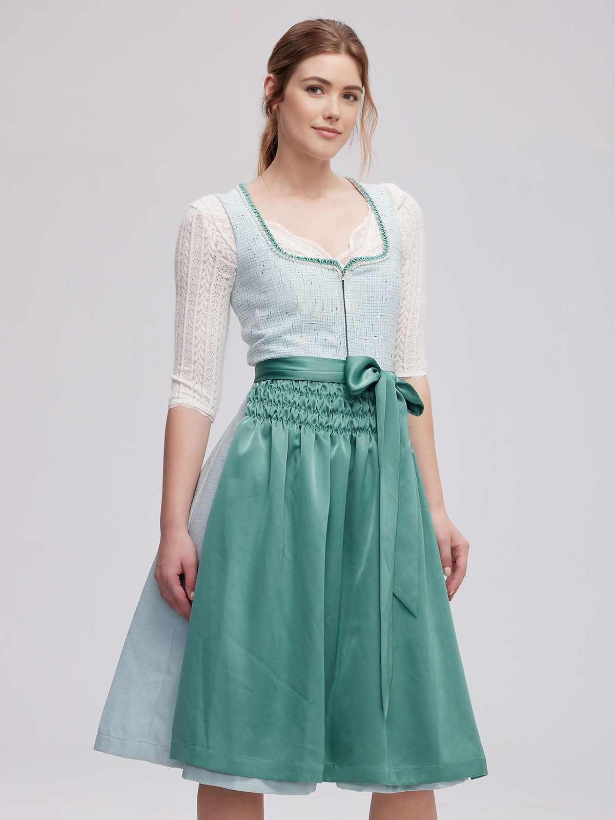 Dirndl Grün in eleganter Ausführung